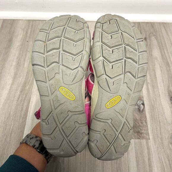 Keen Sandals Girls 3 Seacamp II CNX Very Berry/Dawn Pink Hybrid - Picture 5 of 7